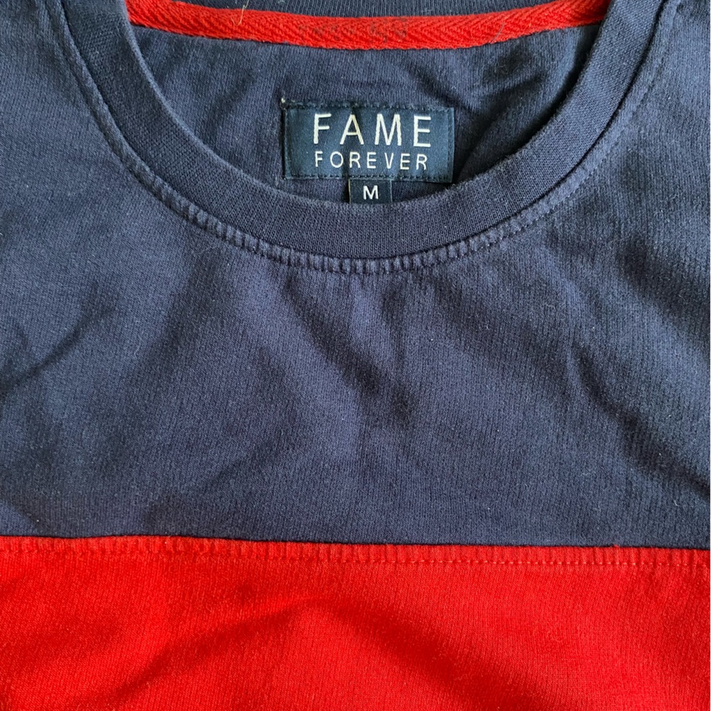 Fame forever light weight pull over kind of tshirt- size M ( US S)